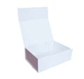 Miniatyrbillede 2 af 2: Papirkasse TRUDY 20x14x7cm foldbar, hvid