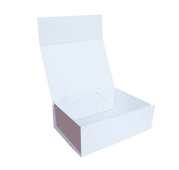 Papirkasse TRUDY 20x14x7cm foldbar, hvid