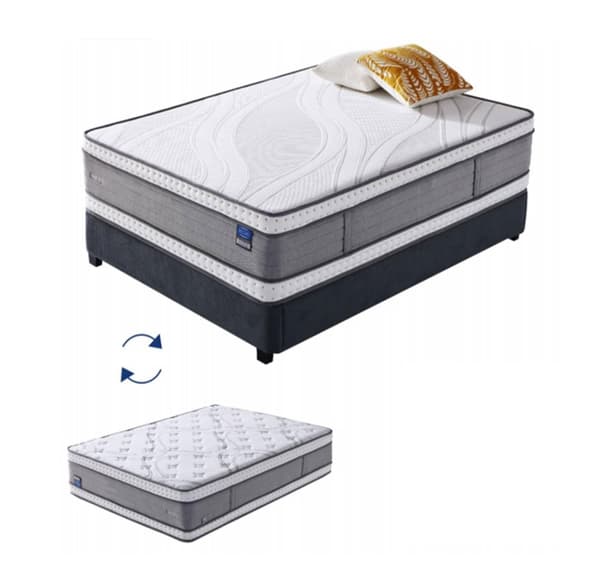 Jousipatja HARMONY DUO KING 180x200xH30cm, kaksipuolinen, rullassa