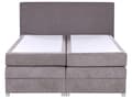 Miniatyrbillede 5 af 11: Seng Taupe Polyester 160 x 200 cm Moderne To Mands Seng med Opbevaring Blød Sengegavl Dobbeltseng Sengeramme Kontinentalseng Design