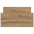 Miniatyrbilde 6 av 11: vidaXL Sengeramme uten madrass artisan eik 100x200 cm konstruert tre