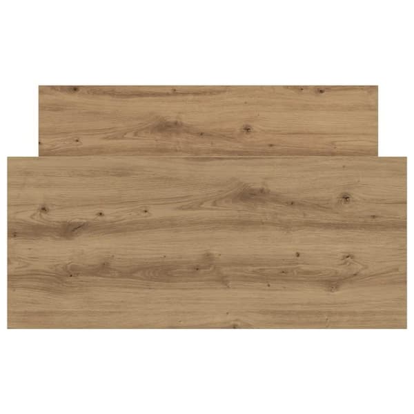 vidaXL Sengeramme uten madrass artisan eik 100x200 cm konstruert tre