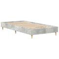 Miniatyrbilde 5 av 11: vidaXL Sengeramme uten madrass betonggrå 100x200 cm konstruert tre