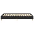 Miniatyrbilde 7 av 11: vidaXL Sengeramme uten madrass svart 135x190 cm konstruert tre