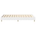 Miniatyrbilde 7 av 11: vidaXL Sengeramme uten madrass hvit 140x190 cm konstruert tre