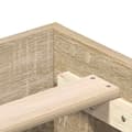 Miniatyrbilde 9 av 11: vidaXL Sengeramme uten madrass sonoma eik 140x190 cm konstruert tre