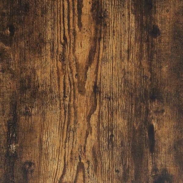 vidaXL sengestel uden madras 90x190 cm konstrueret træ røget eg