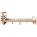 Miniatyrbilde 8 av 11: vidaXL Sengeramme med hodegavl 120x200 cm heltre furu