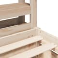 Miniatyrbilde 10 av 11: vidaXL Sengeramme uten madrass 100x200 cm heltre furu