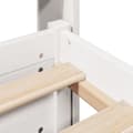 Miniatyrbilde 11 av 11: vidaXL Sengeramme med hodegavl hvit 160x200 cm heltre furu