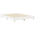 Miniatyrbillede 5 af 11: vidaXL sengestel uden madras 150x200 cm konstrueret træ hvid