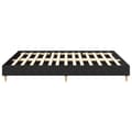 Miniatyrbilde 7 av 11: vidaXL Sengeramme uten madrass svart 200x200 cm konstruert tre