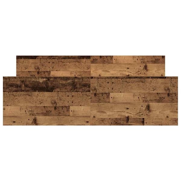 vidaXL Sengeramme uten madrass gammelt tre 150x200 cm konstruert tre