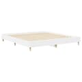 Miniatyrbilde 8 av 11: vidaXL Sengeramme uten madrass hvit 180x200 cm konstruert tre
