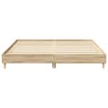 Miniatyrbilde 6 av 10: vidaXL Sengeramme uten madrass sonoma eik 180x200 cm konstruert tre
