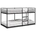 Miniatyrbillede 1 af 11: vidaXL køjeseng uden madras 107x203 cm stål sort