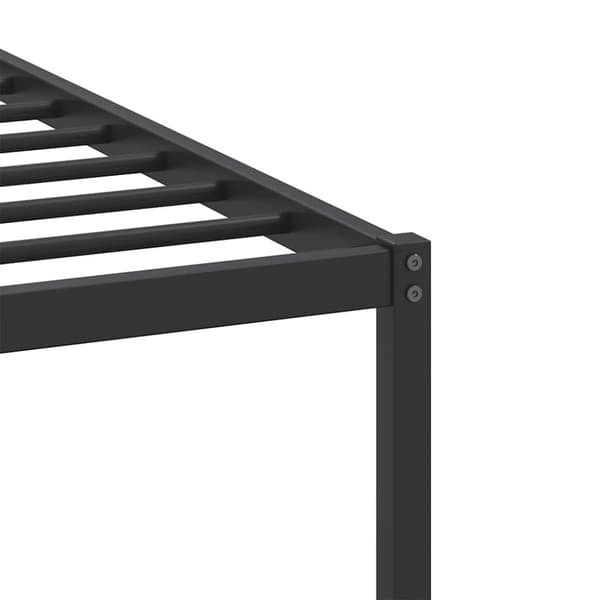 vidaXL Sängynrunko ilman patjaa savutammi 90x200 cm tekninen puu