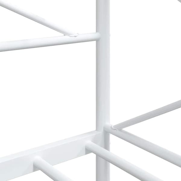 vidaXL daybed uden madras 80x200 cm stål hvid