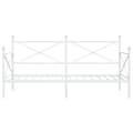 Miniatyrbillede 6 af 11: vidaXL daybed uden madras 107x203 cm stål hvid