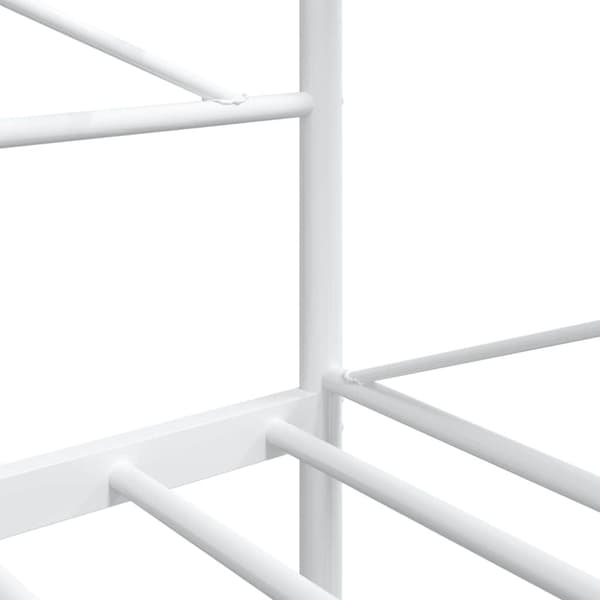 vidaXL daybed uden madras 107x203 cm stål hvid