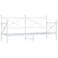 Miniatyrbillede 3 af 11: vidaXL daybed uden madras 75x190 cm stål hvid
