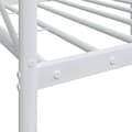 Miniatyrbillede 10 af 11: vidaXL daybed uden madras 75x190 cm stål hvid