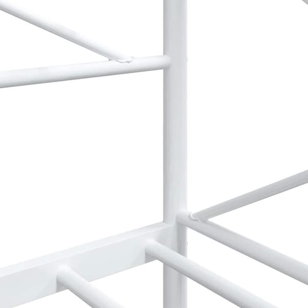 vidaXL daybed uden madras 75x190 cm stål hvid