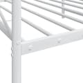 Miniatyrbilde 10 av 11: vidaXL Dagseng uten madrass hvit 107x203 cm stål
