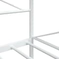 Miniatyrbilde 11 av 11: vidaXL Dagseng uten madrass hvit 107x203 cm stål