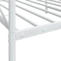 Miniatyrbillede 10 af 11: vidaXL daybed uden madras 100x200 cm stål hvid