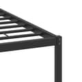 Miniatyrbilde 11 av 11: vidaXL Sengeramme uten madrass røkt eik 120x200 cm konstruert tre