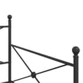 Miniatyrbilde 11 av 11: vidaXL Dagseng med trille uten madrass svart 107x203 cm stål