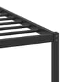 Miniatyrbilde 11 av 11: vidaXL Sengeramme uten madrass sonoma eik 107x203 cm konstruert tre