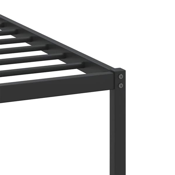 vidaXL Sengeramme uten madrass sonoma eik 107x203 cm konstruert tre