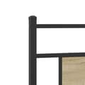 Miniatyrbilde 10 av 11: vidaXL Sengeramme uten madrass sonoma eik 90x190 cm konstruert tre