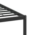 Miniatyrbilde 11 av 11: vidaXL Sengeramme uten madrass brun eik 120x200 cm konstruert tre