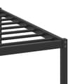 Miniatyrbilde 11 av 11: vidaXL Sengeramme uten madrass sonoma eik 183x203 cm konstruert tre