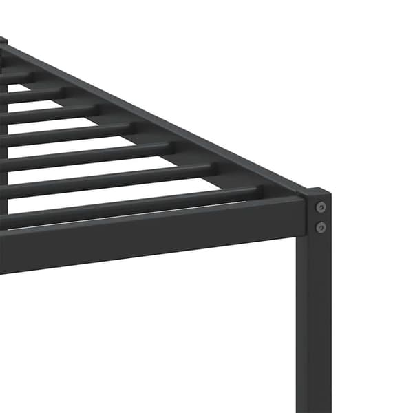 vidaXL Sengeramme uten madrass sonoma eik 183x203 cm konstruert tre