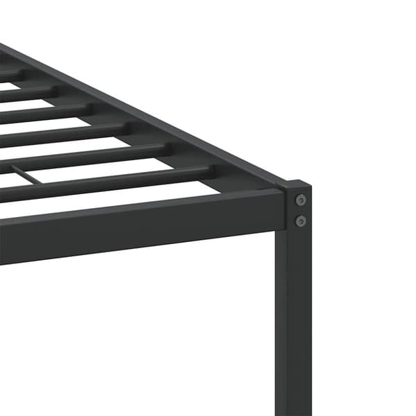 vidaXL Sengeramme uten madrass sonoma eik 150x200 cm konstruert tre