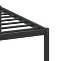 Miniatyrbillede 11 af 11: vidaXL sengeramme uden madras 183x213 cm konstrueret træ brunt eg