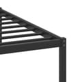 Miniatyrbilde 11 av 11: vidaXL Sengeramme uten madrass brun eik 160x200 cm konstruert tre