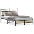 Miniatyrbilde 3 av 11: vidaXL Sengeramme uten madrass sonoma eik 120x190 cm konstruert tre
