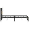 Miniatyrbilde 8 av 11: vidaXL Sengeramme uten madrass sonoma eik 137x190 cm konstruert tre