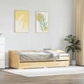 Miniatyrbillede 4 af 11: vidaXL daybed med trusse uden madras IRUN 90x200 cm