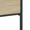 Miniatyrbilde 11 av 11: vidaXL Sengeramme uten madrass sonoma eik 140x200 cm konstruert tre