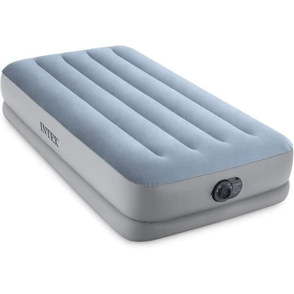 Luftmadrass - INTEX - Komfort - Elektrisk - 1 plats - Fiber Tech-teknologi