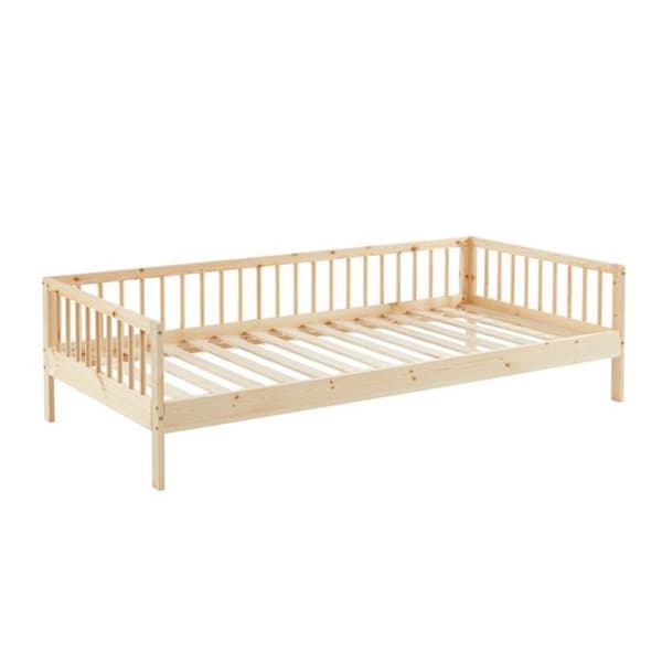 Säng Barn Cozy Nest Massiv Furu Beige 90x190 Laïba Kids