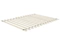 Miniatyrbilde 8 av 11: Dobbeltseng Gummi Lyst Tre 140 x 200 cm med Sengegavl Minimalistisk Rustikk Stil