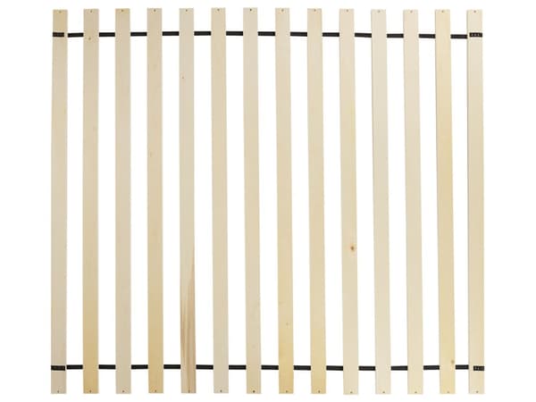 Dobbeltseng Grønn Lin 160 x 200 cm Svarte ben Sengegavl Lamellbunn Vannavvisende stoff Moderne design Sengeramme Soverom