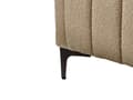 Miniatyrbillede 9 af 11: Seng Taupe Boucle 160 x 200 cm Ribbet Dobbeltseng med Sengegavl To Mands Kvalitetseng Sengeramme Moderne Design